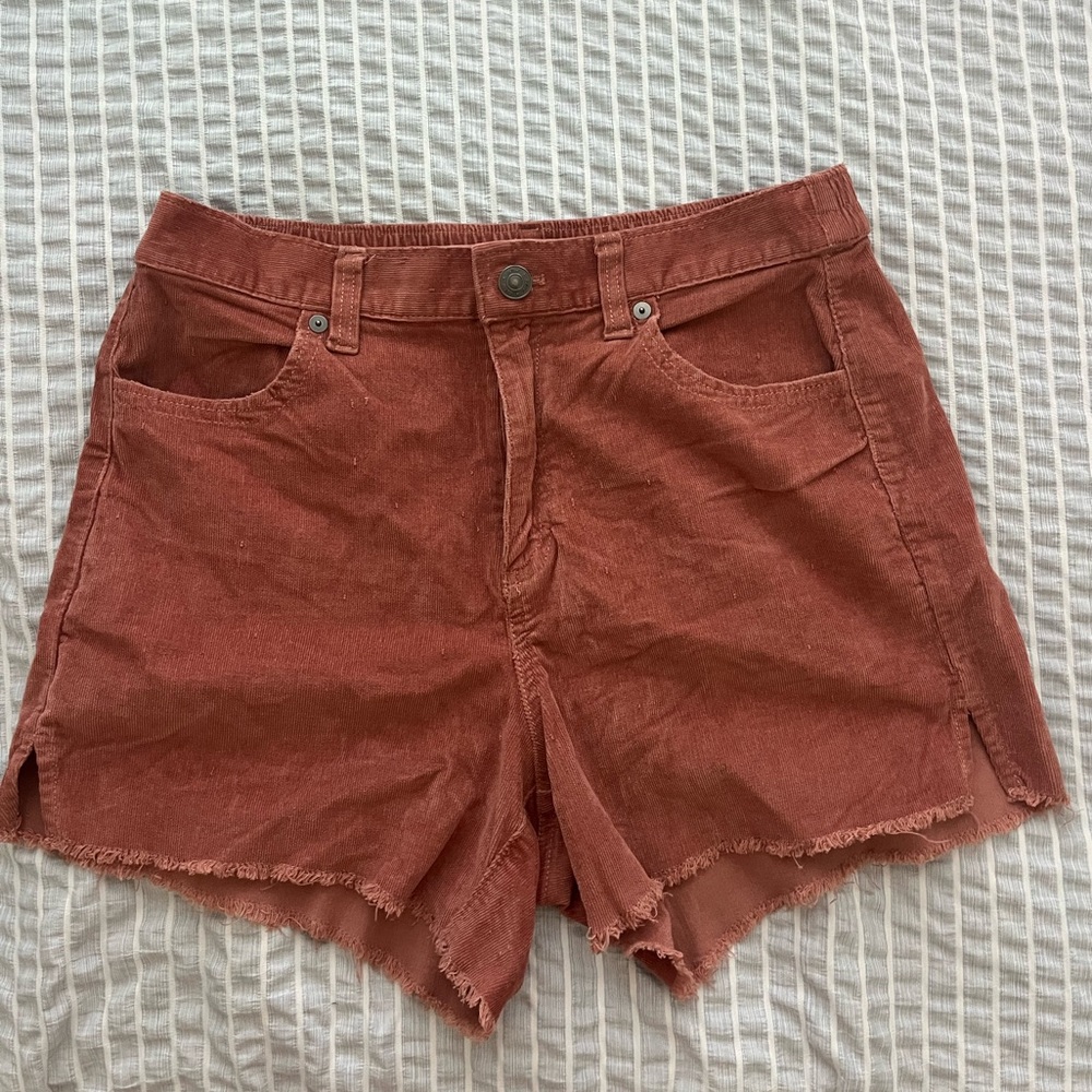aerie corduroy shorts